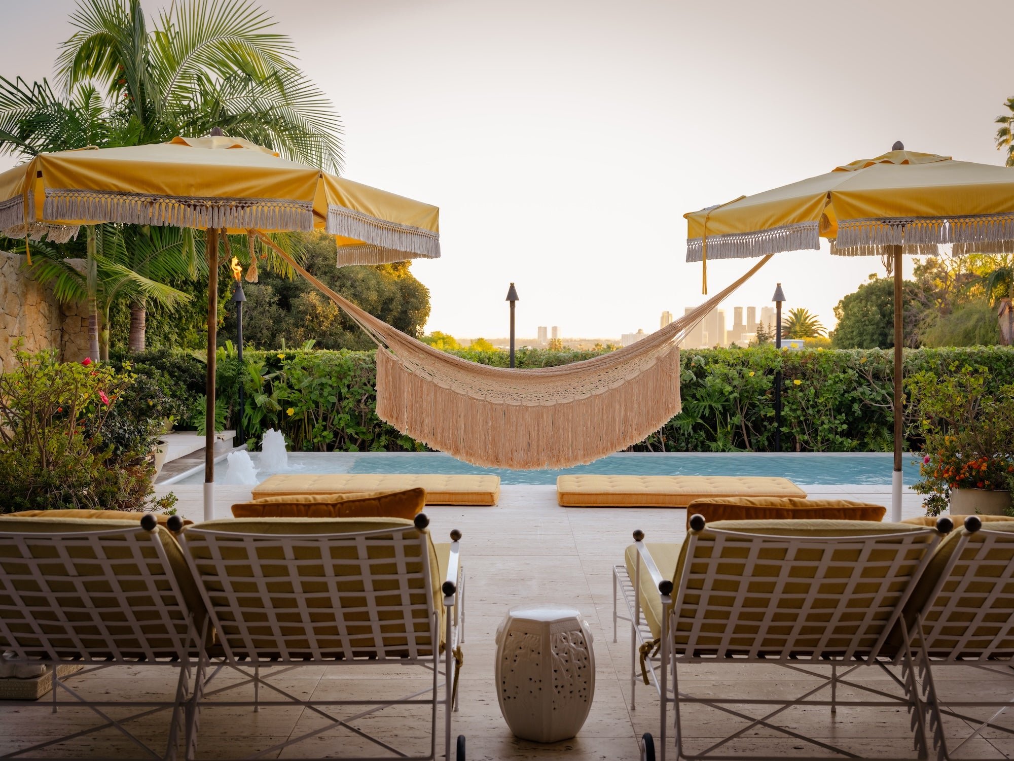 Serene Fringe Hammock